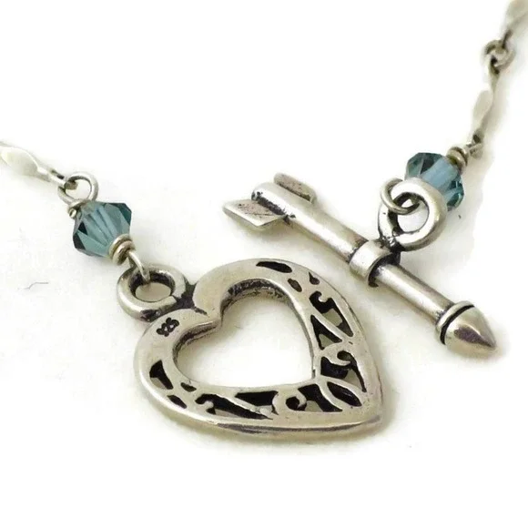 Sterling Butterfly Necklace Regencycore Blue Agate Mariposa Fantasy - Picture 4 of 8